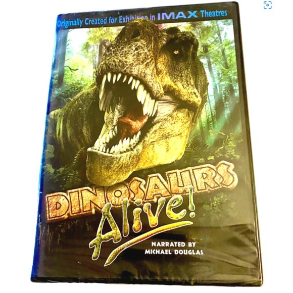Dinosaurs Alive Dvd Narrated by Michael Douglas - Picture 1 of 2